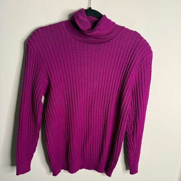 Saint Laurent Sweaters - Yves saint Laurent designer‎ wool pink vintage authentic sweater